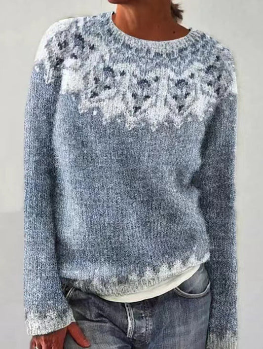 Le Pull Loup d'Hiver