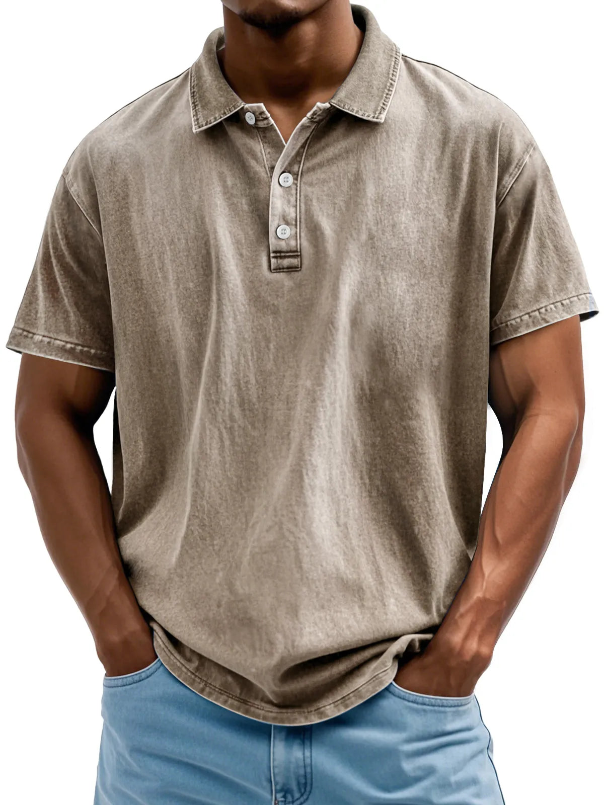 Les Hommes ne se Lassent pas de ce Polo Confortable
