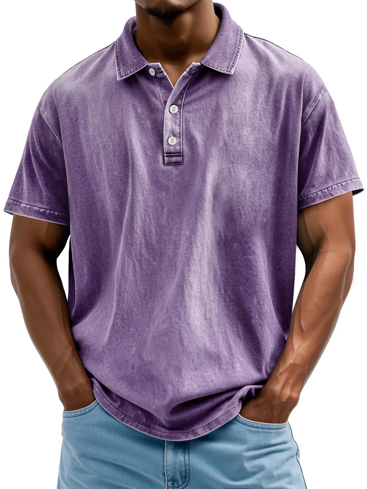 Les Hommes ne se Lassent pas de ce Polo Confortable